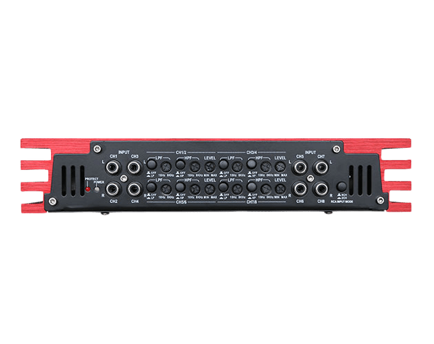 Автомобильный 8-канальный усилитель URAL (Урал) PT 8.120 V.2 - 4